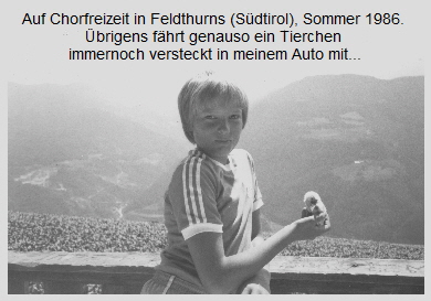 Chorfahrt Feldhurns 1986